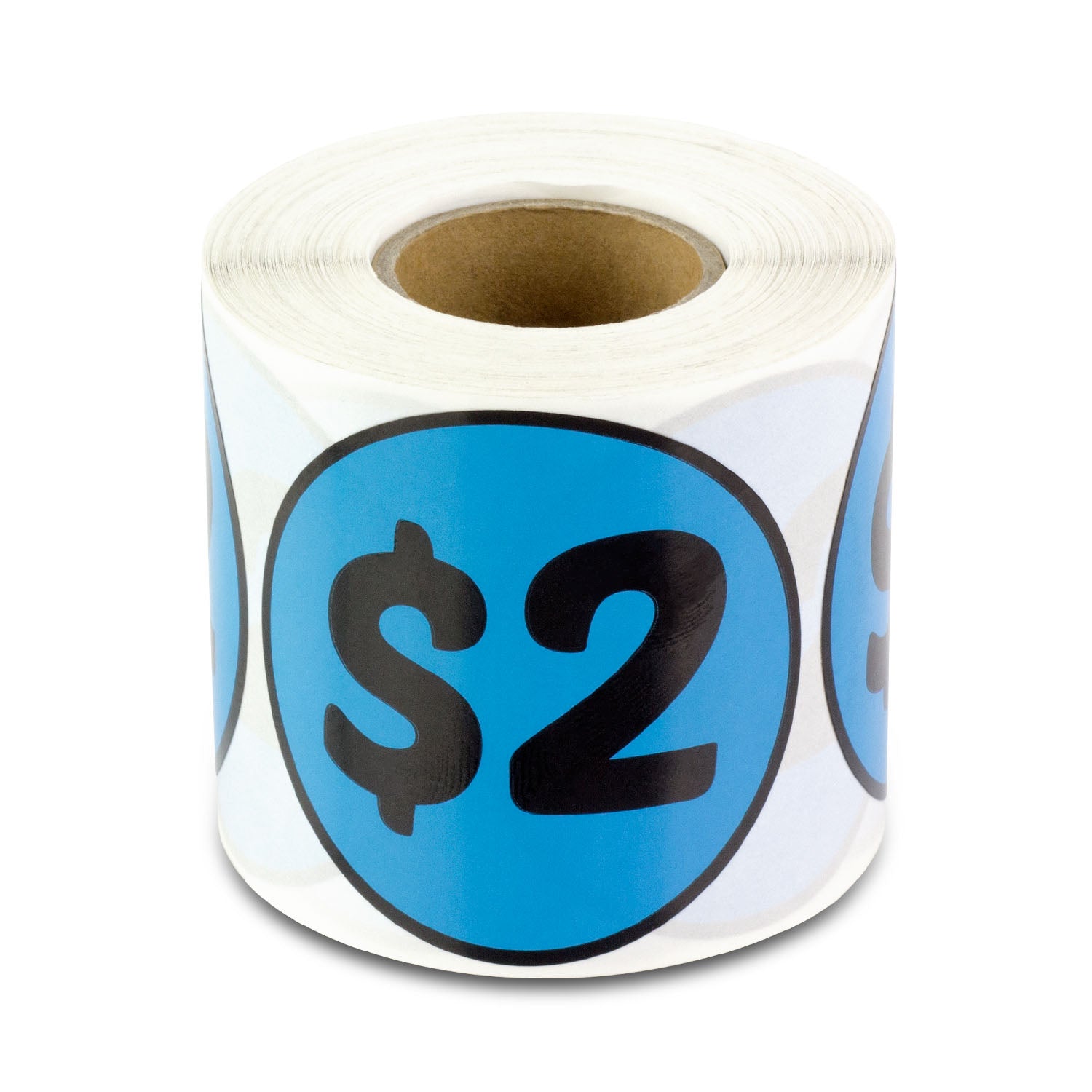 2 inch  Retail & Sales: 2 Dollar Stickers / $2 Dollar Price