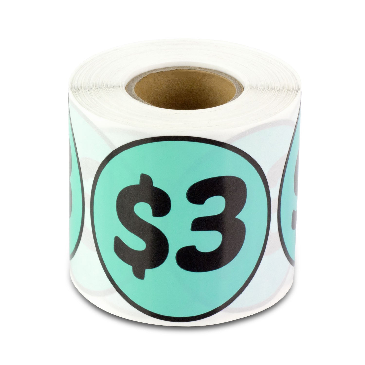 2 inch  Retail & Sales: 3 Dollar Stickers / $3 Dollar Price Stickers –  OfficeSmartLabels