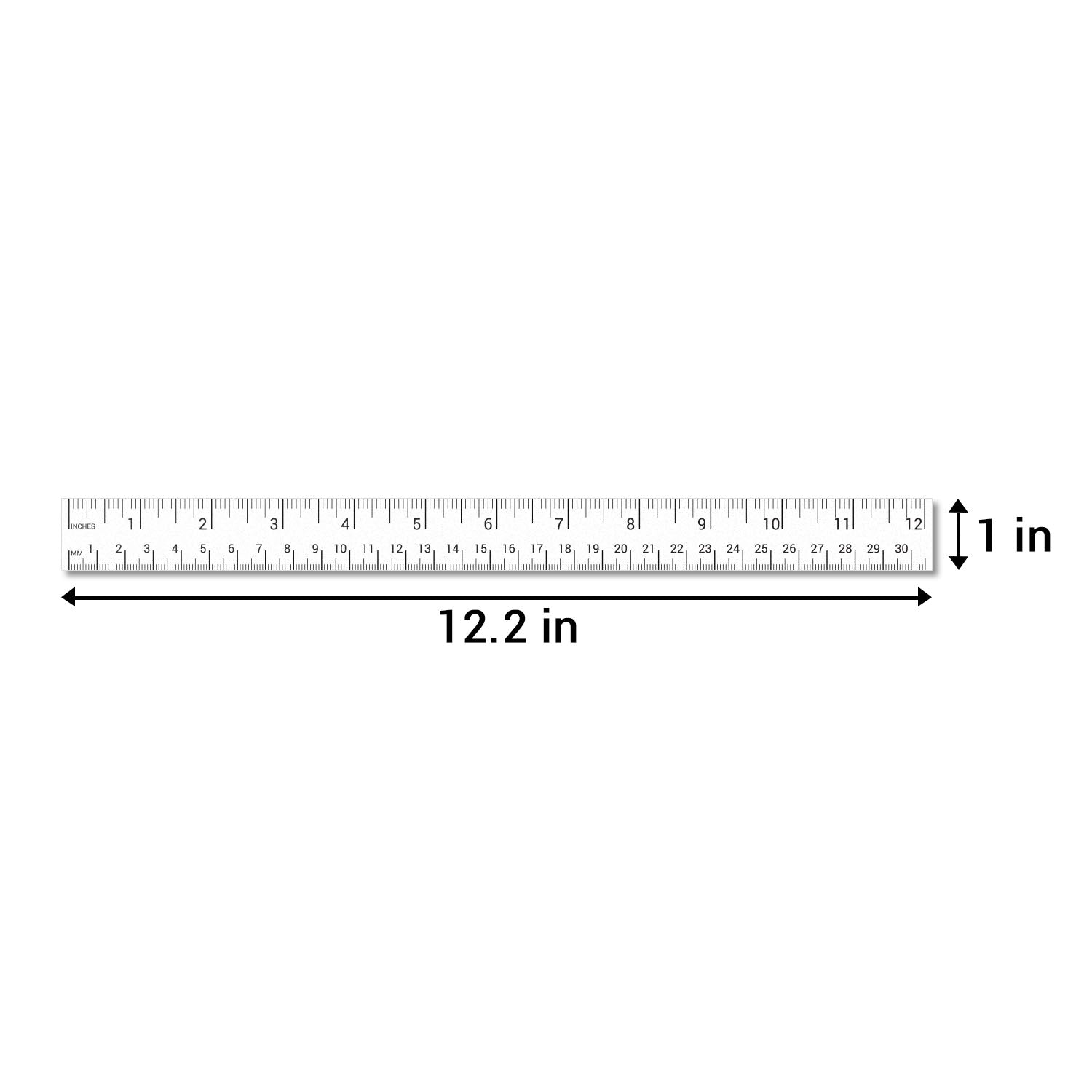 1.67 inches store on a ruler