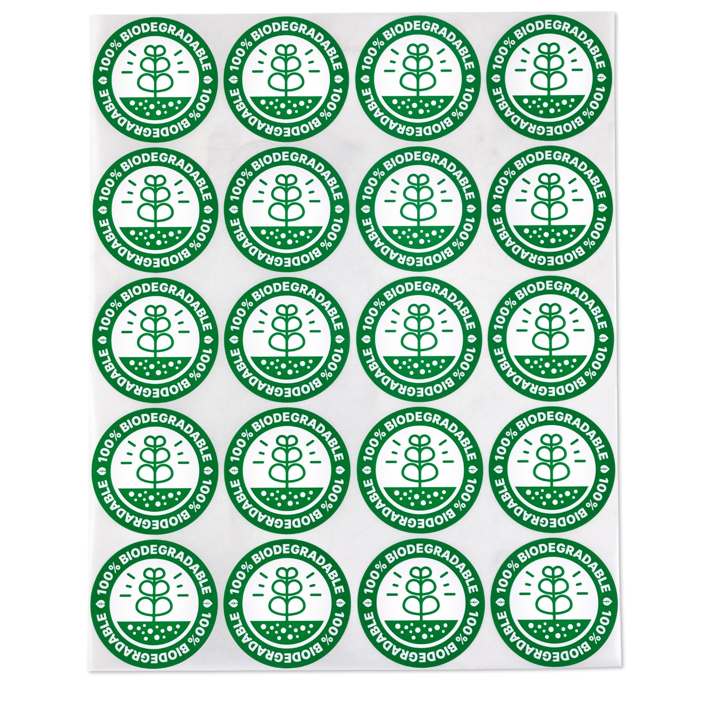 2 inch | 100% Biodegradable Stickers