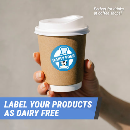 1.5 inch | Food Labeling: Dairy-Free Labels