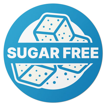 1.5 inch | Food Labeling: Sugar-Free Labels