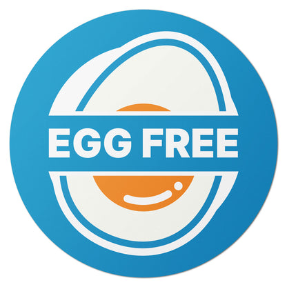 1.5 inch | Food Labeling: Egg-Free Labels