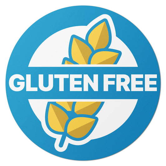 1.5 inch | Food Labeling: Gluten-Free Labels