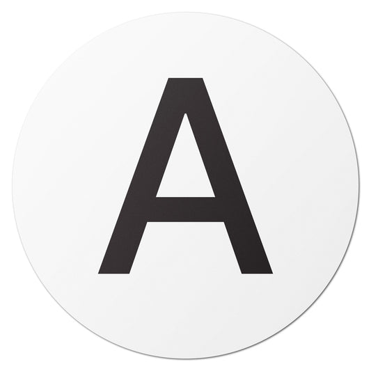 0.5 inch | Inventory: Capital Letter A Labels