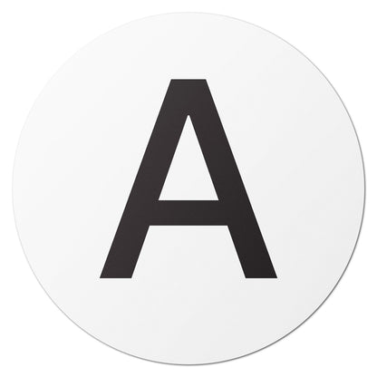 1 inch | Inventory: Capital Letter A Labels