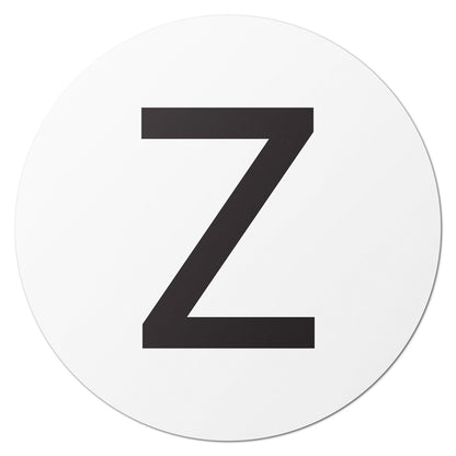 1.5 inch | Inventory: Capital Letter Z Labels