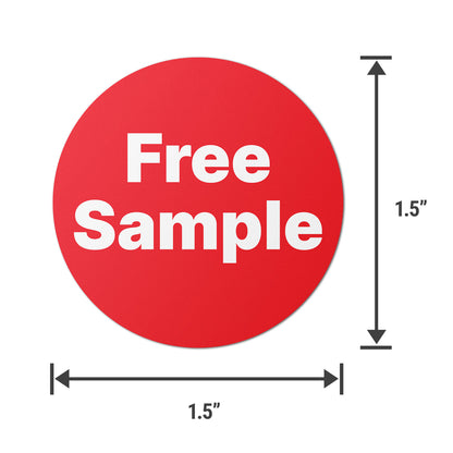 1.5 inch | Food Labeling: Free Sample Labels