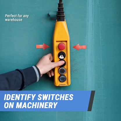 2 x 1 inch | Warehousing: Color-Coded Arrow Labels