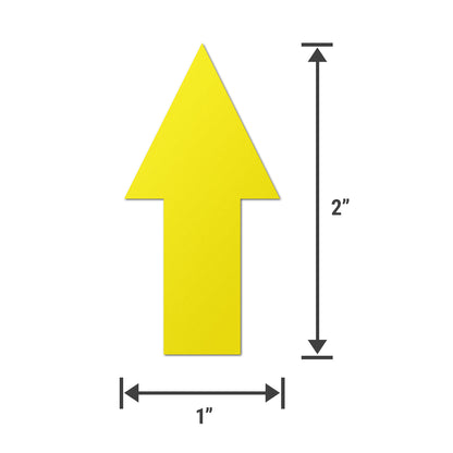 2 x 1 inch | Warehousing: Color-Coded Arrow Labels