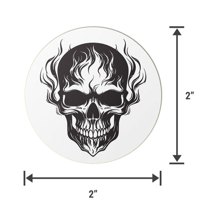 2 inch |  Skull and Crossbones Labels (3x Designs)