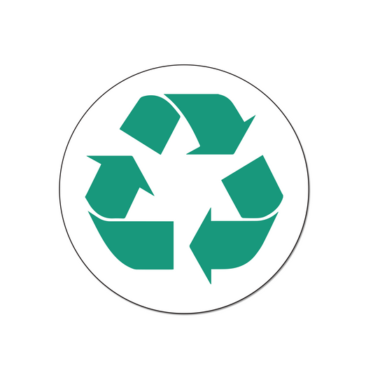 1.5 inch | Trash & Disposal: Recycle Stickers