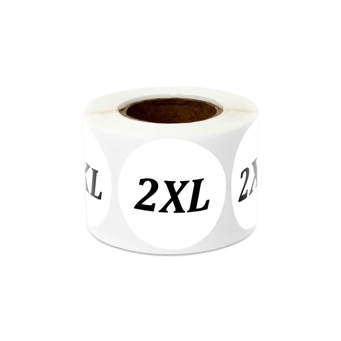 1.25 inch  Shoe & Clothing Size: (2XL) XX-Large Stickers –  OfficeSmartLabels