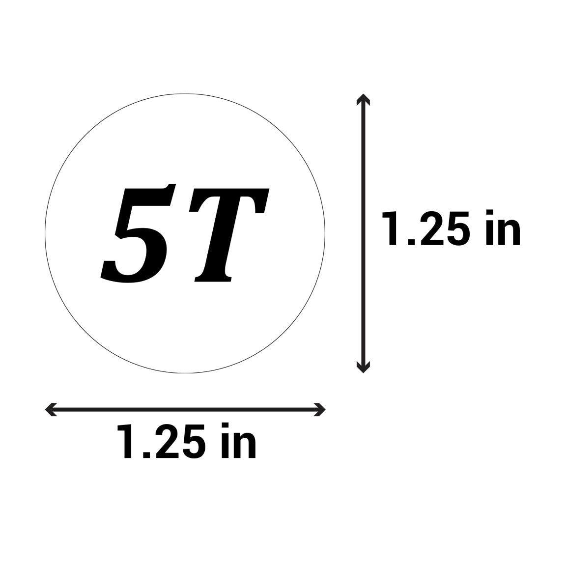 5t store clothing size